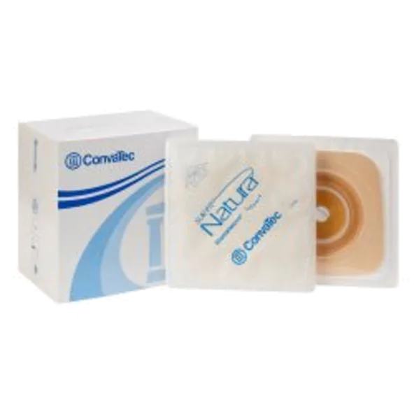 Ostomy Barrier Sur-Fit Natura® Trim to Fit, Standard Wear Stomahesive® Adhesive 38 mm