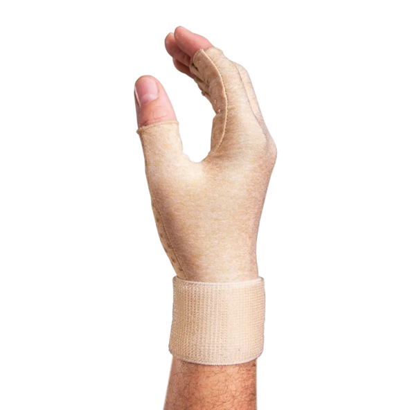 ARTHRITIS COMPRESSION GLOVES (PAIR) TAN COLOUR Donjoy DA191GL01-TAN-M