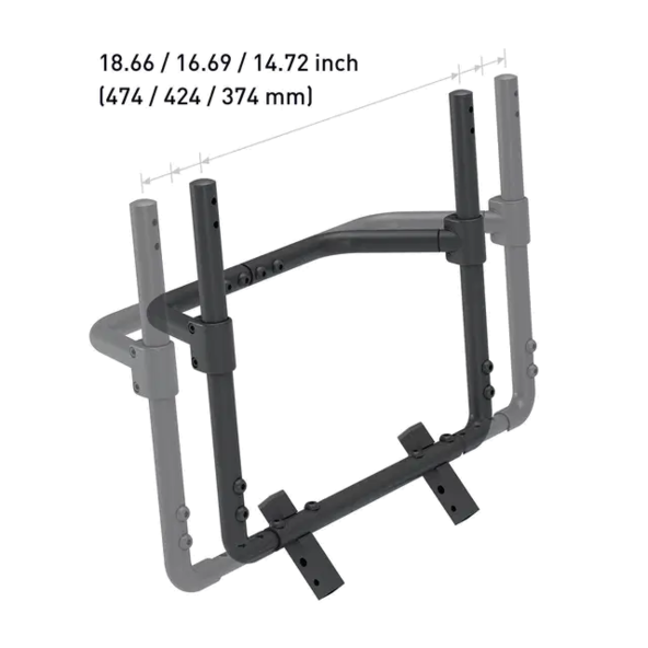 Adjustable Backrest Mounting System (78) 1820 24-10065-1 C2