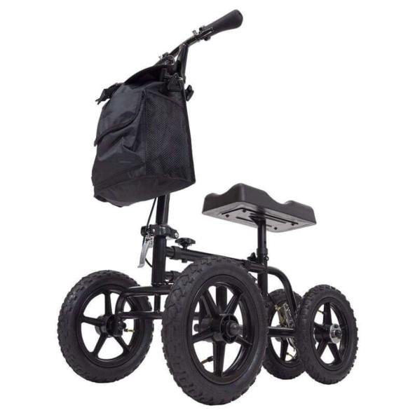 All Terrain Knee Walker scooter Vive Health MOB1019BLK