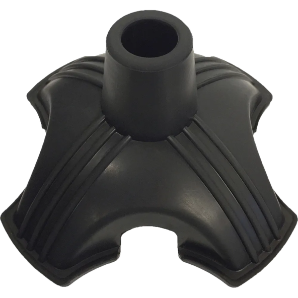 All-Terrain Cane Quad Tip Reduce hand impact Nova 10040BK