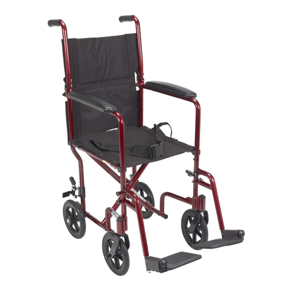 Aluminum Transport Chair - ATC17-RD