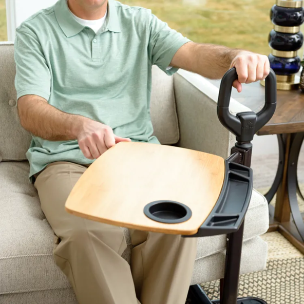 Assist-A-Tray for couch easy to stand Adjustable height Stander STR-2050