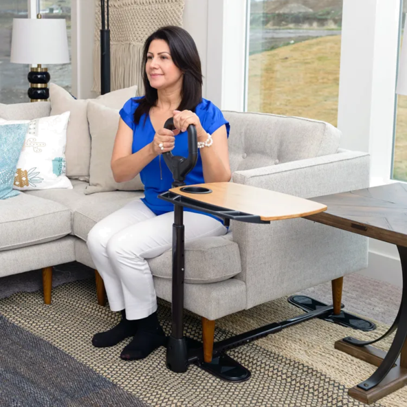 Assist-A-Tray for couch easy to stand Adjustable height Stander STR-2050