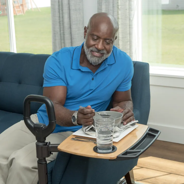 Assist-A-Tray for couch easy to stand Adjustable height Stander STR-2050