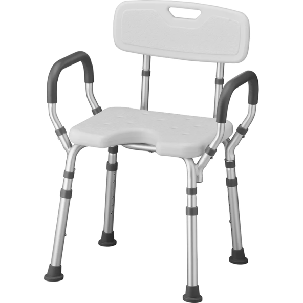 BATH SEAT WU SHAPED CUTOUT NOV-9037-R