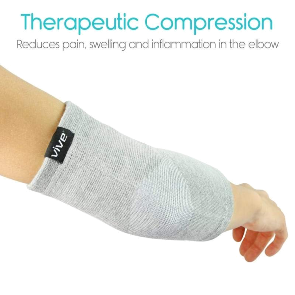 Bamboo Elbow Sleeves compression Vive Health SUP1015S