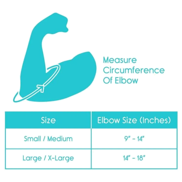 Bamboo Elbow Sleeves compression Vive Health SUP1015S