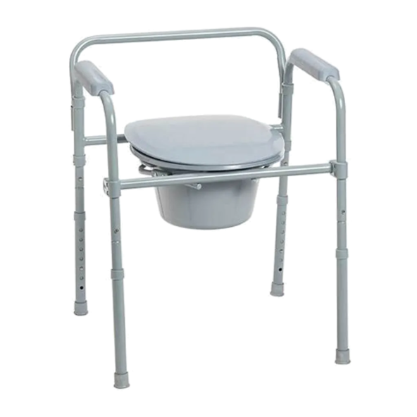 Bedside Commode Chair, steel 11148-1