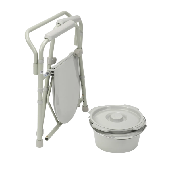 Bedside Commode Chair, steel 11148-1