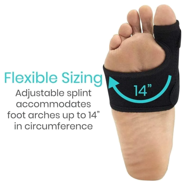 Bunion Splint full foot LOW-PROFILE DESIGN Vive health SUP1055