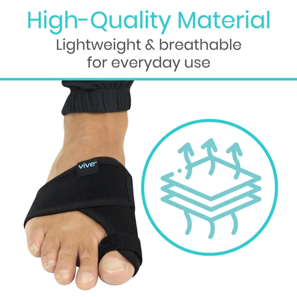 Bunion Splint full foot LOW-PROFILE DESIGN Vive health SUP1055