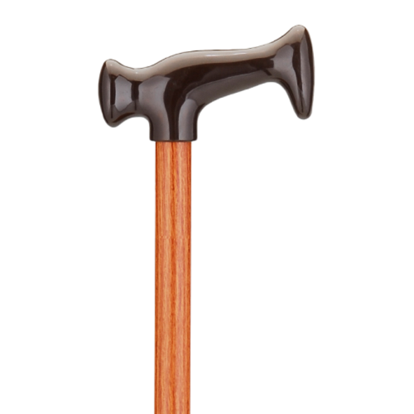 CANE T-GRIP WALNUT GRAIN 2034