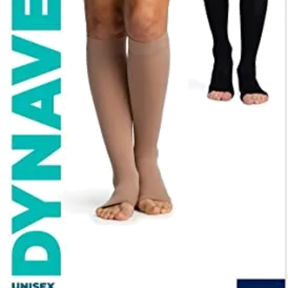 Calf high Compression socks open toe Sigvaris Group 745129237370