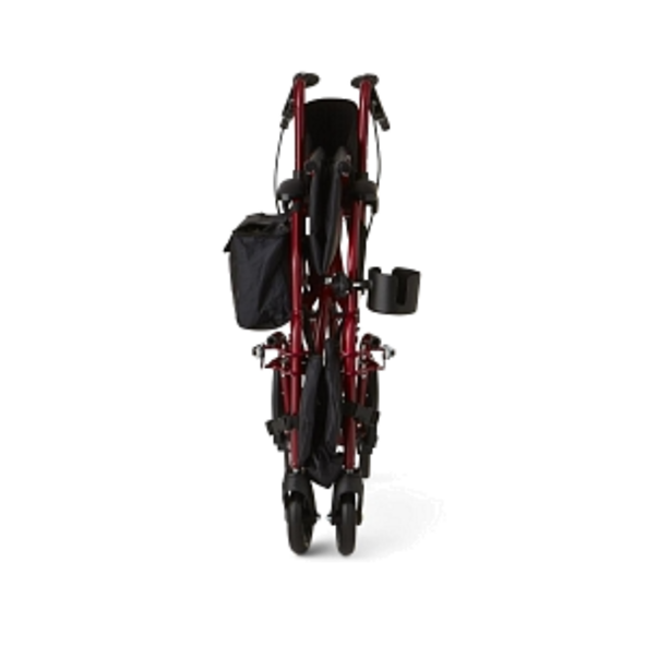 Combination Rollator Transport Chair Rollator Wheelchair - MDS808200TRR