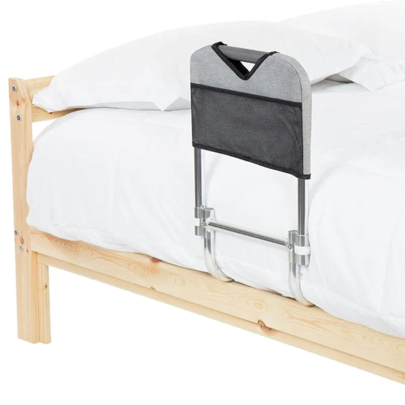 Compact Bed Rail SECURE ANCHOR STRAP DROPDOWN Vive Health LVA2009SLVB