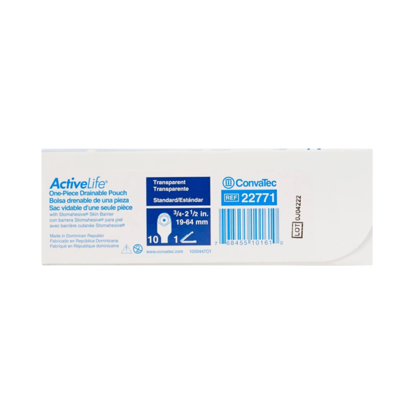 ConvaTec ActiveLife One-Piece Drainable Pouch with Stomahesive Skin Barrier 22771