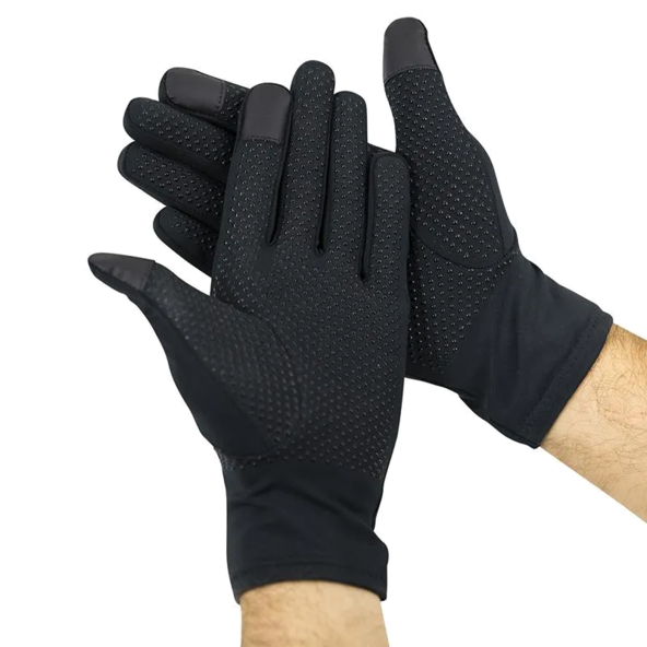 Copper Full Finger Arthritis Gloves WORKS WITH TOUCHSCREENS vive SUP2063BLKL