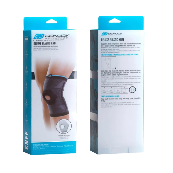 DELUXE ELASTIC KNEE - DA161KS02-BLK-M