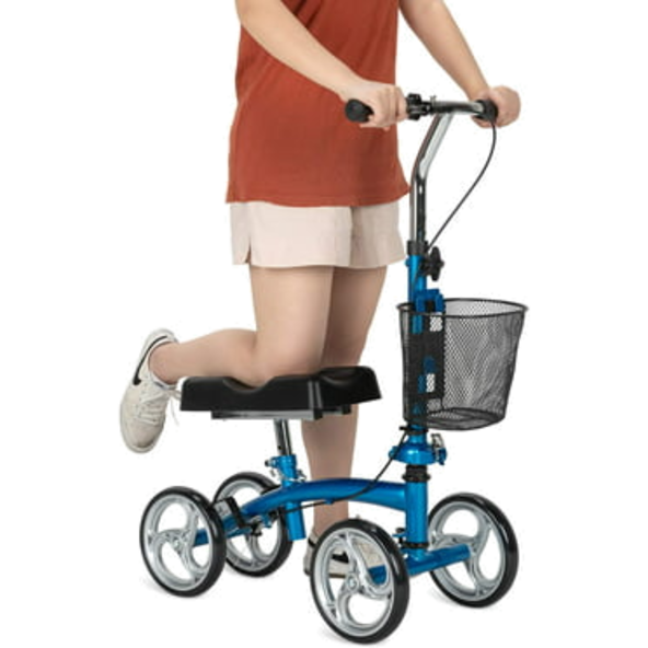 Dual Pad Steerable Knee Walker Knee Scooter 796