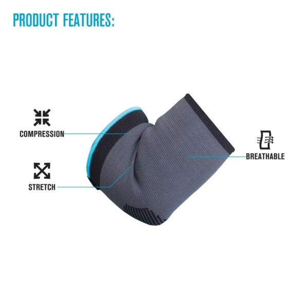 ELASTIC ELBOW Sleeve low profile Breathable DonJoy Advantage DA161ES01-BLK-L