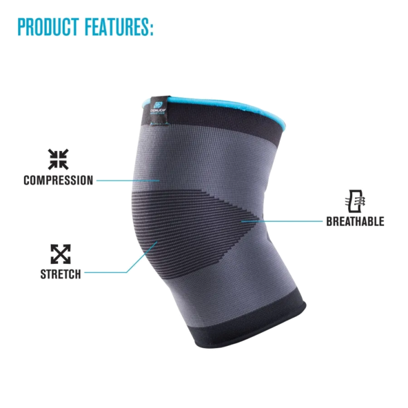 ELASTIC KNEE SLEEVE DA161KS01-BLK-S