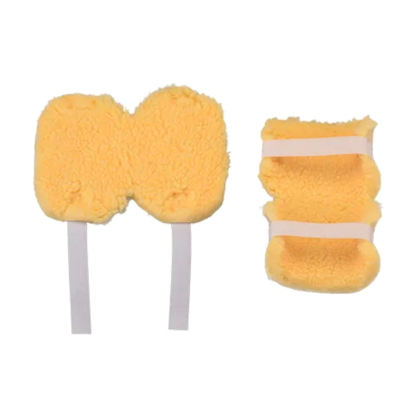 ELBOW PROTECTOR FLEECE pair easy attachable washable Nova 652308128445