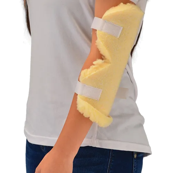 ELBOW PROTECTOR FLEECE pair easy attachable washable Nova 652308128445