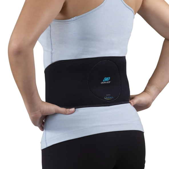 EME BACK WRAP ActiPatch® technology Universal sizing Donjoy DA201BW01-BLK