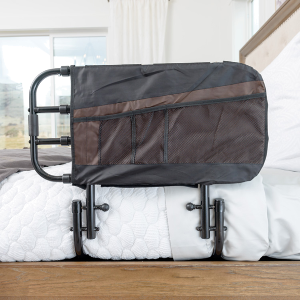 EZ Adjust Bed Rail Versatile Swings Down 180 Degrees Stander 8000