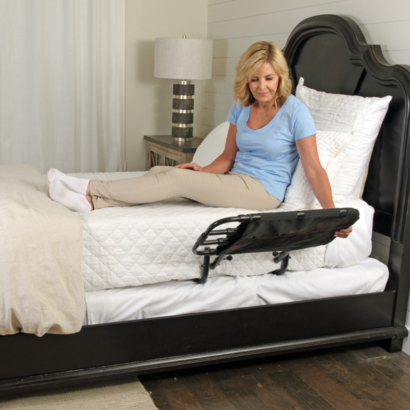 EZ Adjust Bed Rail Versatile Swings Down 180 Degrees Stander 8000
