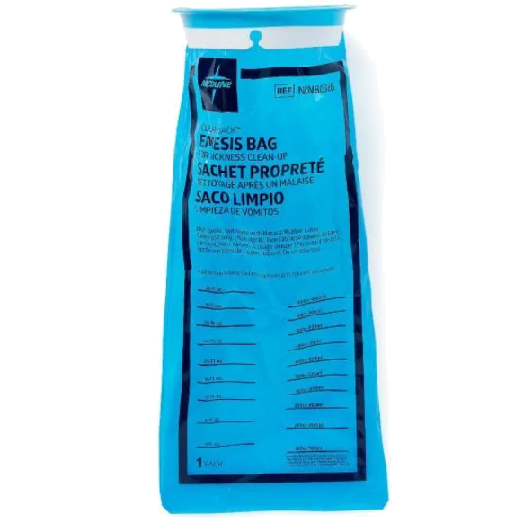 Emesis Bags Graduated sickness bag Medline NON70600SL