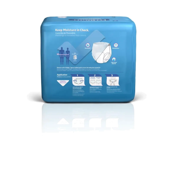 FitRight Incontinence Underwear Unisex Heaavy Absorbency S 20in–28in 88Ct - msc33255