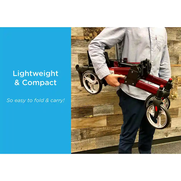 Foldable Rollator Walker 4329RD