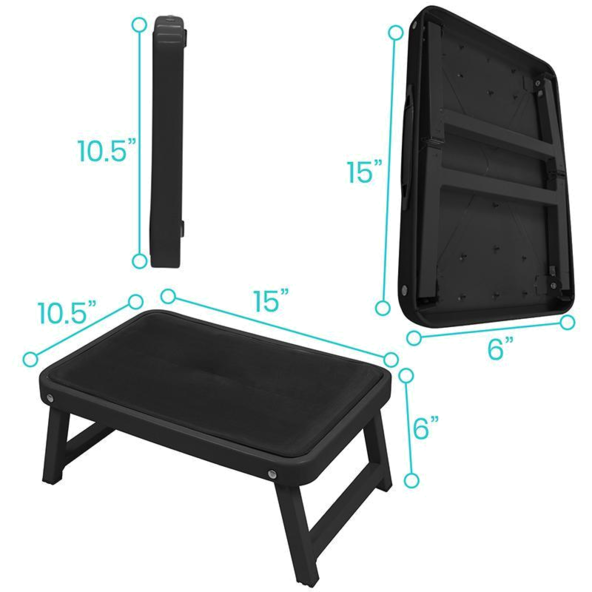 Folding Step Stool LVA2068BLK