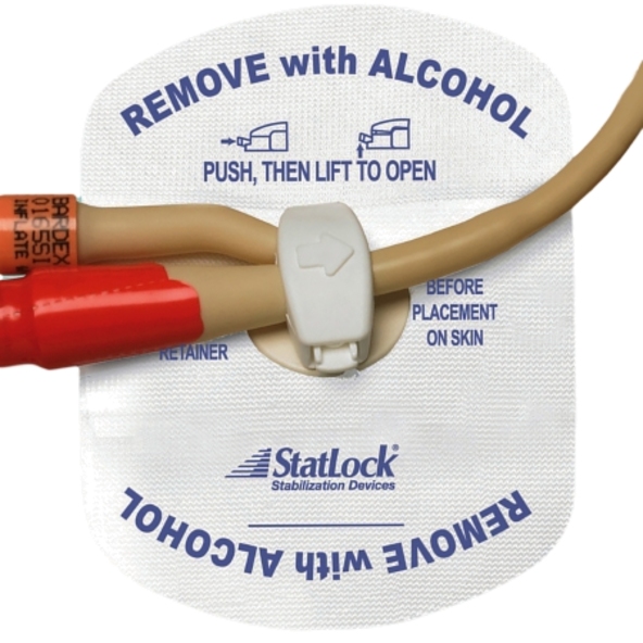 Foley Stabilization Device Statlock® Sterile, Tricot Anchor Pad, Adult Fol0100