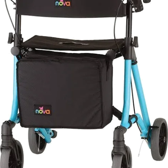 Forte 23 Walker Rolling Walker lightweight aluminum Nova  4323DB