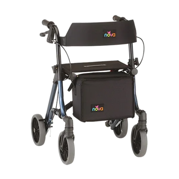 Forte 23 Walker Rolling Walker lightweight aluminum Nova  4323DB
