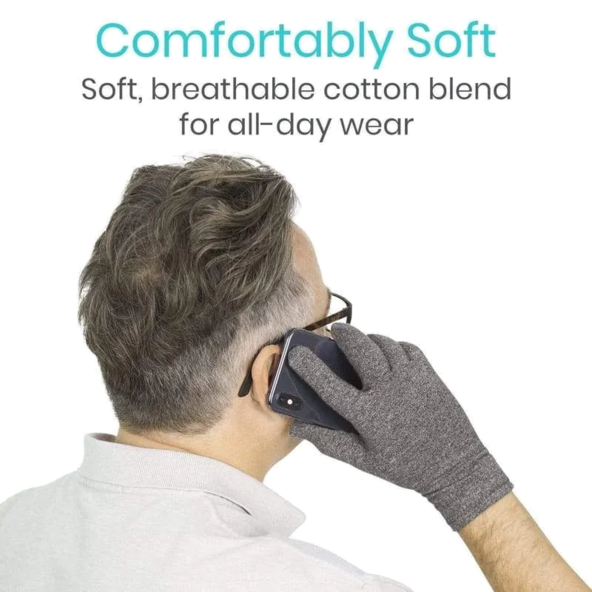 Full Finger Arthritis Gloves SOFT AND BREATHABLE Vive Health SUP2019