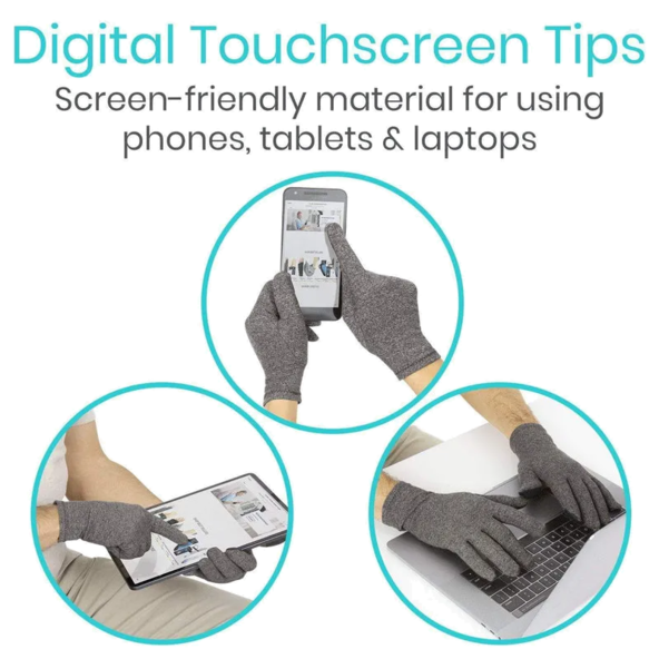 Full Finger Arthritis Gloves SOFT AND BREATHABLE Vive Health SUP2019