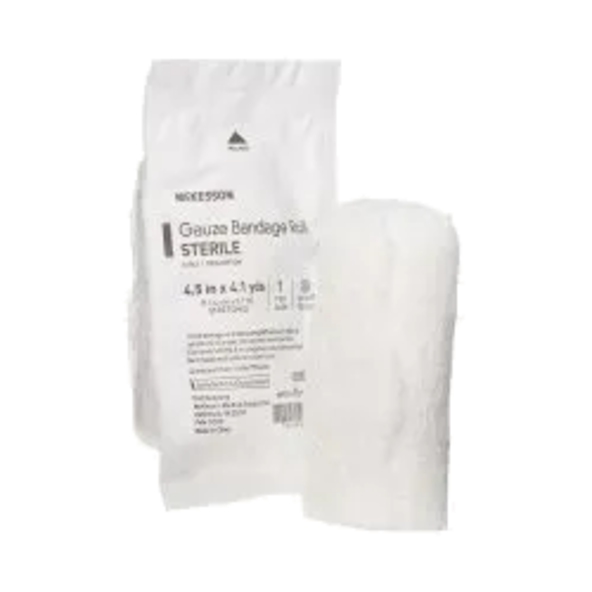 Gauze Bandage Roll Cotton Fluff wound protection McKesson 16-4264