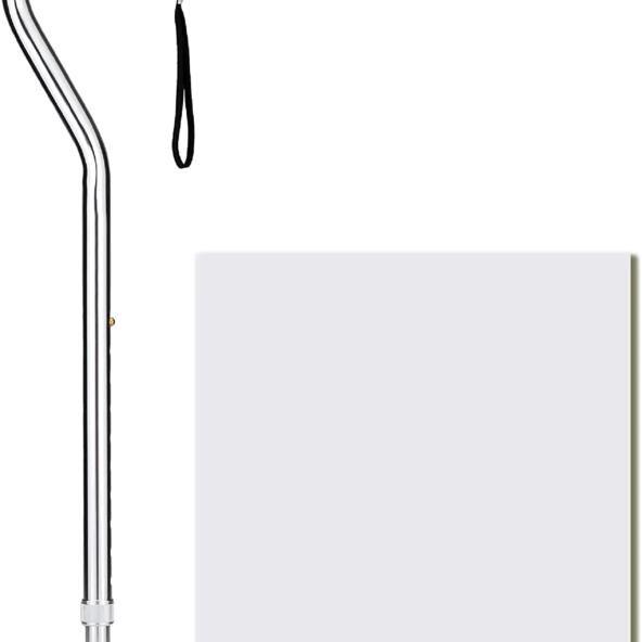 Heavy Duty Walking Cane Offset Handle, 500 lb 652308108041