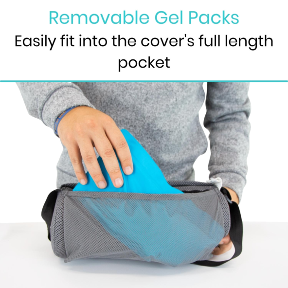 Ice Lumbar Roll Vive Health - CSH1083GRY