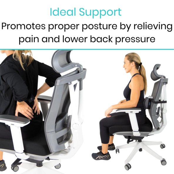 Ice Lumbar Roll Vive Health - CSH1083GRY