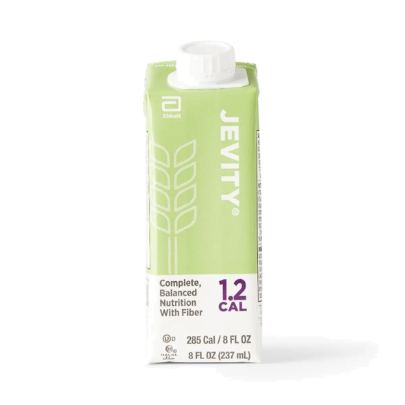 Jevity® 1.2 Cal Nutritional Supplement with Fiber – Unflavored, 8 oz Carton, Case of 24 - r-l64625