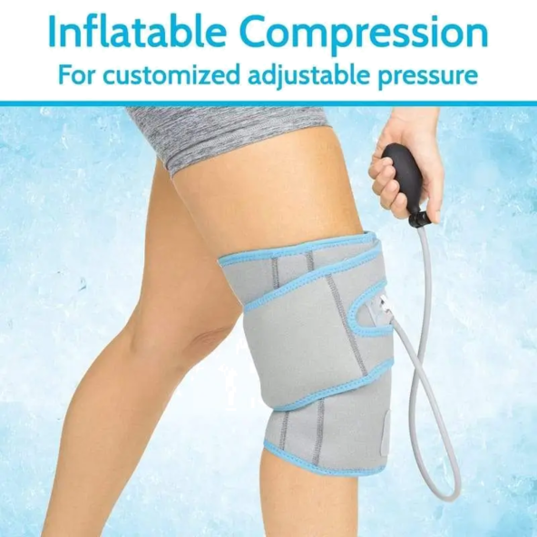 Knee Compression Ice Wrap - SUP2007GRY