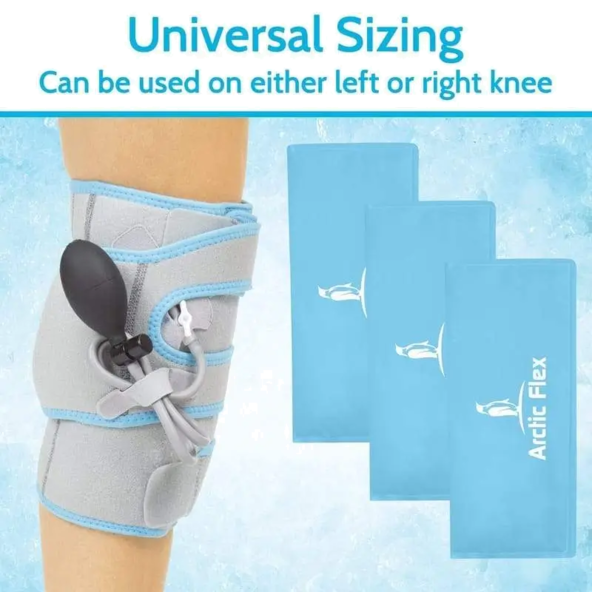 Knee Compression Ice Wrap - SUP2007GRY