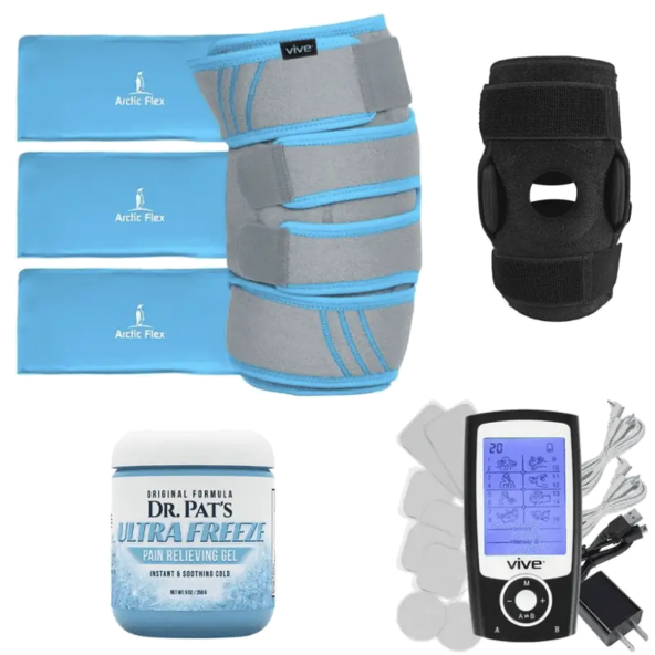 Knee Compression Ice Wrap - SUP2007GRY