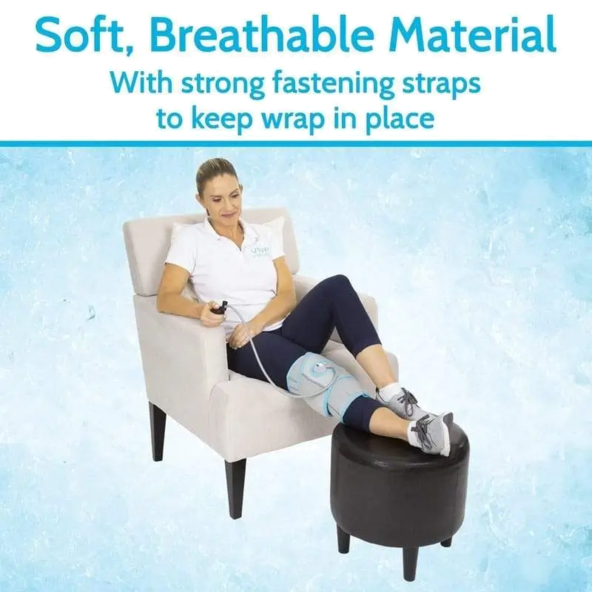 Knee Compression Ice Wrap - SUP2007GRY