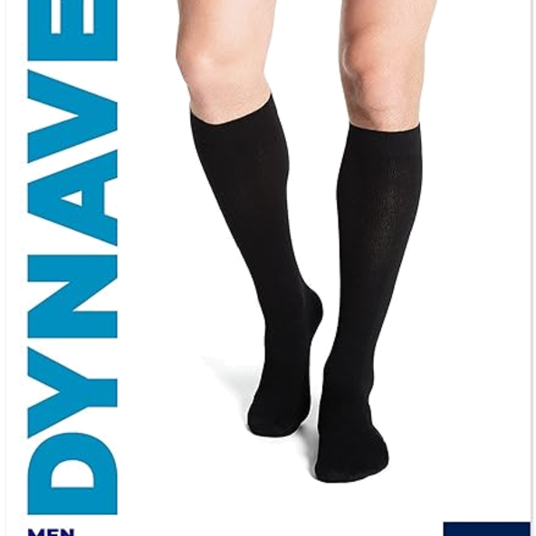 Men’s DYNAVEN Closed Toe KNEE-HIGH COMPRESSION B003QZZPPG